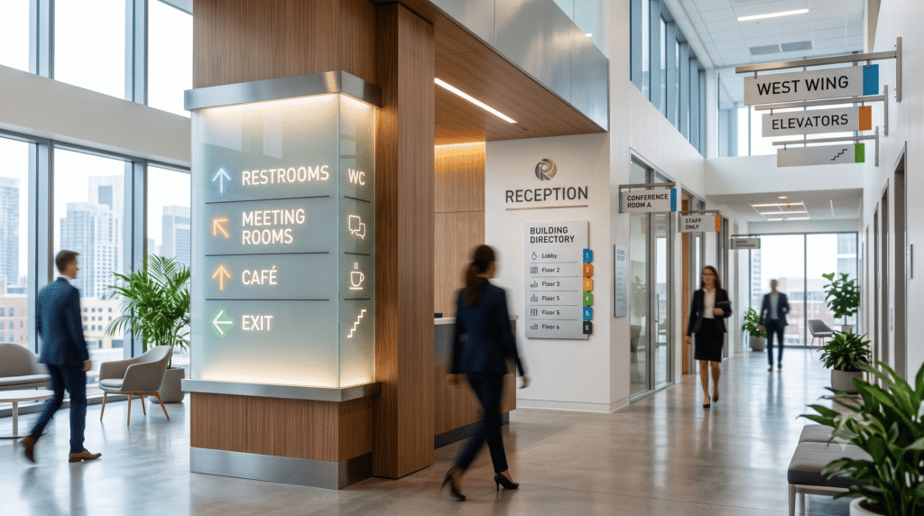 Indoor signage company