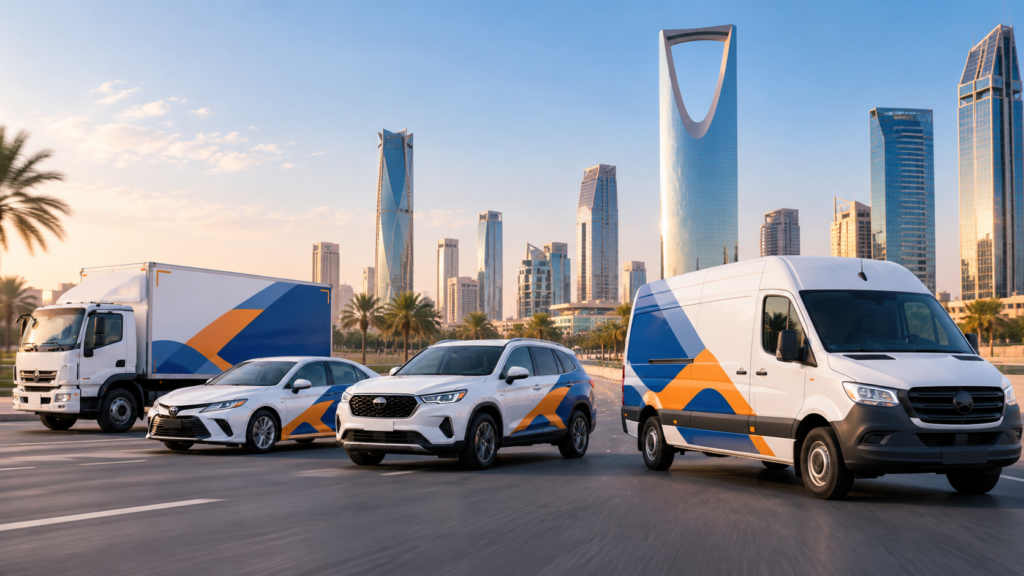 vehicle branding in riyadh